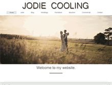 Tablet Screenshot of jodiecoolingphotography.com